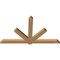 Ekena Millwork Kennewick Timber Gable Bracket, Western Red Cedar, 84"W x 49"H x 3 1/2"D x 5 1/2"F, 14/12 Pitch GBW084X49X0406KEN00SWR - alternate 4